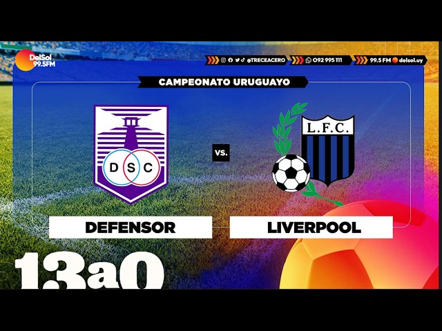 DEFENSOR SPORTING vs LIVERPOOL - TORNEO INTERMEDIO- 13a0 - 25/7/2026