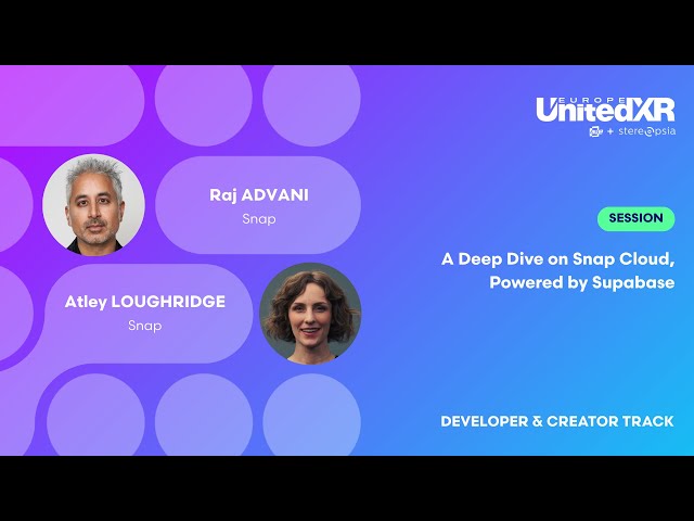 A Deep Dive on Snap Cloud, Powered by Supabase |  Raj ADVANI, Atley LOUGHRIDGE - Snap