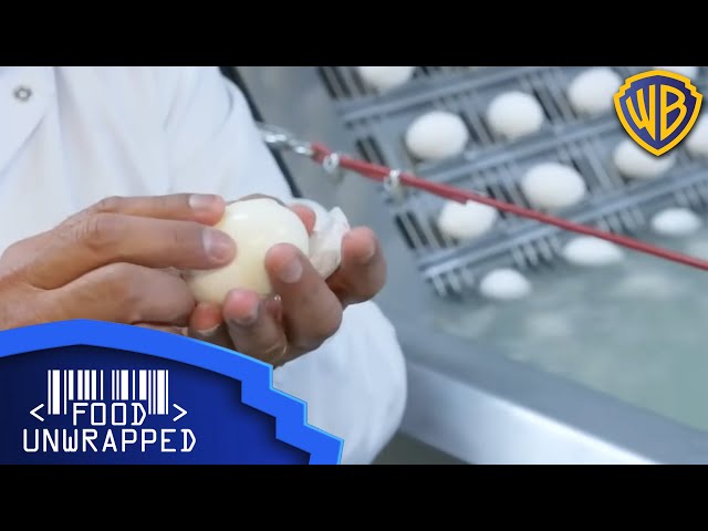 How Factories Peel Millions of Eggs Every Week! 🥚| Food Unwrapped