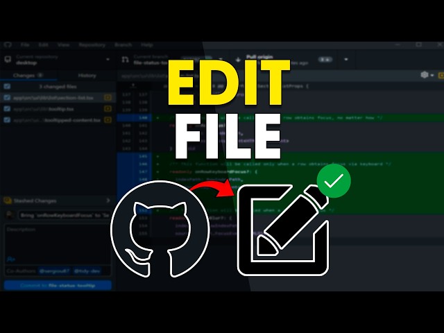 GitHub - How To Edit a File Directly On The Web (Tutorial)