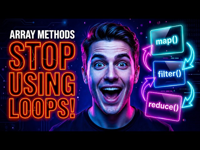 JavaScript Array Methods Explained | map(), filter(), reduce() for Beginners 🔥