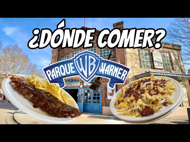 [4K] ¿DONDE COMER EN PARQUE WARNER?