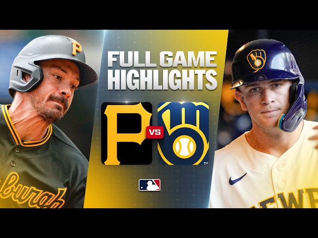 PIRATES vs. BREWERS: Official Full Game Highlights (August 6) | 2026 MLB Season