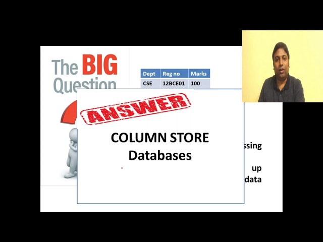Column Store Databases - Introduction -  How are they different from Row Store Databases? NoSQL #28