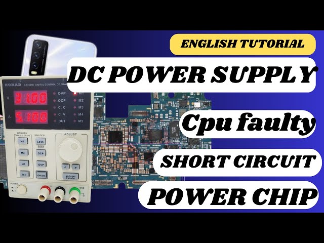 "How to Diagnose and Fix Dead Phones with DC Power Supply"