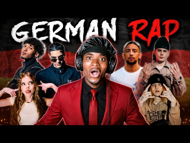 REACTING TO GERMAN RAP FOR THE FIRST TIME !  (GERMAN SUBTITLES)