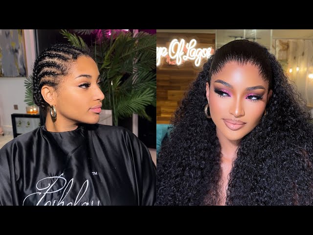 BEGINNER FRIENDLY Frontal Wig installation Tutorial / HAIR TRANSFORMATION  #hairbyposhclass #frontal