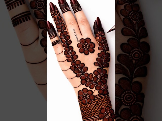 Stylish mehndi design #mehndi #shorts#reel#reels#new#simple#shortsfeed