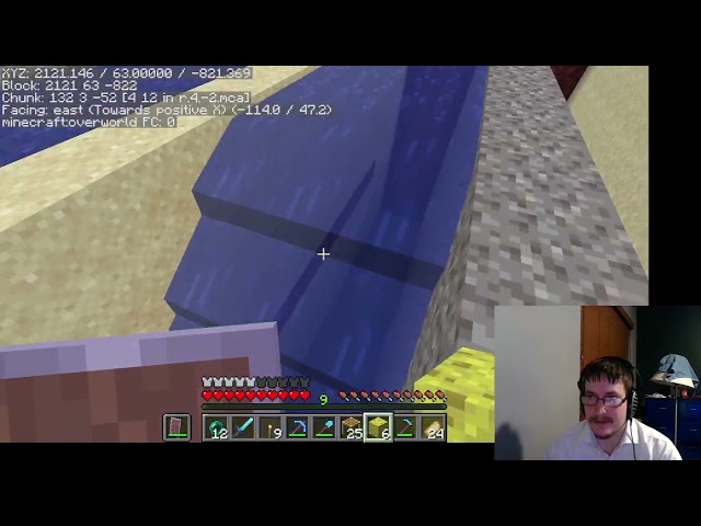 Draining Water for Reyjo! 8th session: Reyjo's surprise and gearing up Gink (Templecraft SMP)