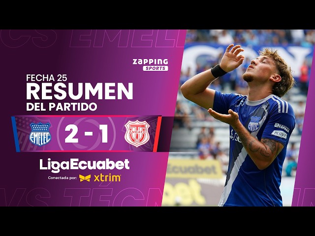 CS Emelec 2 - 1 Técnico U. / Matchday 25 / Liga Ecuabet connected by Xtrim2026