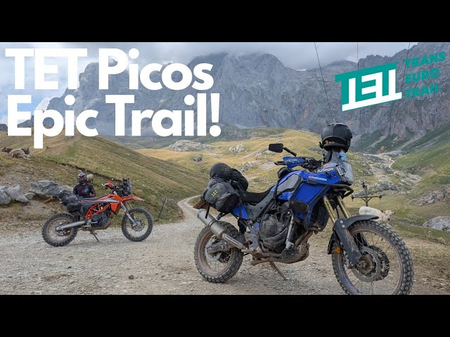TET Spain's Most EPIC Trail Picos de Europa! Tenere 700 and KTM 690