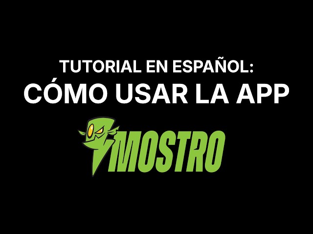 Mostro P2P Tutorial: Cómo usar la app | Español