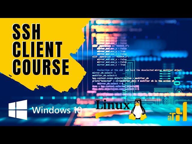 SSH Client Tutorials - Part 1 | How to Install Linux Bash on Windows 10 (Windows Subsystem)