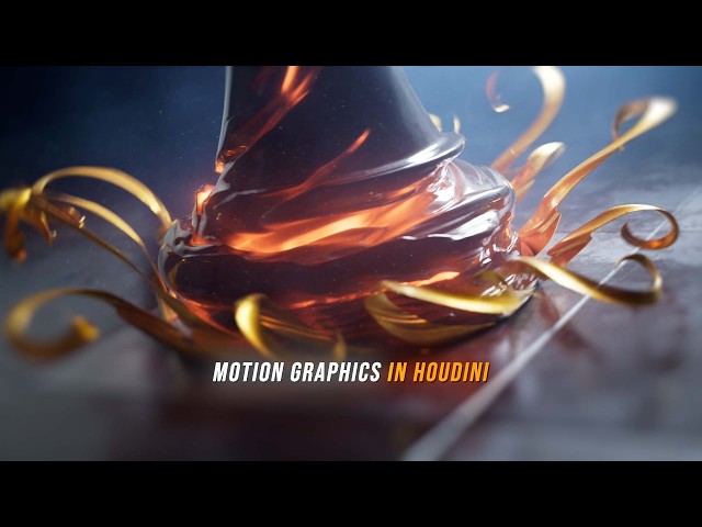 Motion Graphics in Houdini — Full Workshop Trailer
