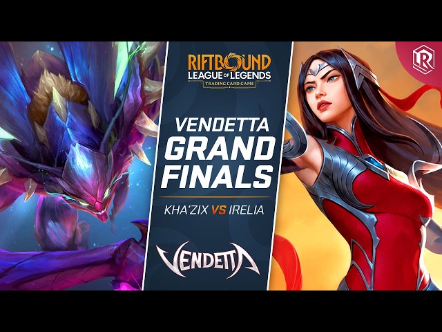 🏆 GRAND FINALS - Kha'Zix vs Irelia | Riftbound Vendetta Tournament 20