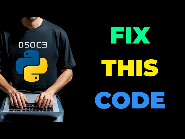 Python Syntax Practice: Solving Common Beginner Errors (EP09)