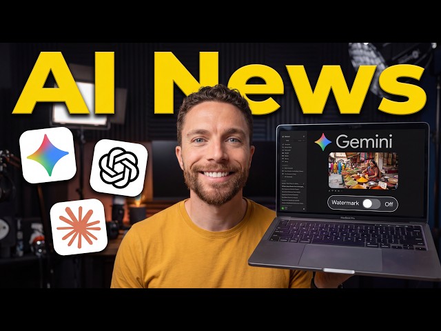 AI News: Gemini Removes Watermarks, Incredible New ChatGPT Tool, Claude Cowork Update and More