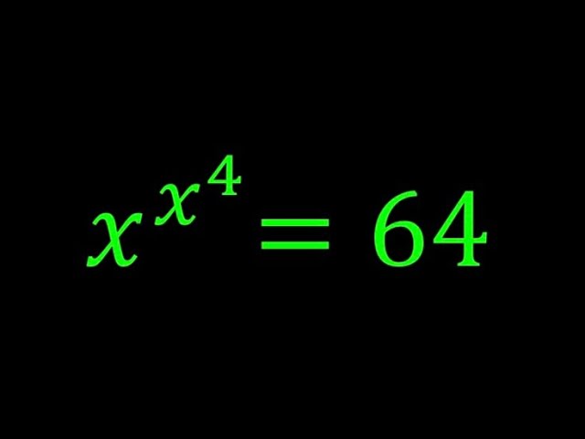 Craziest Exponential Equation | You Should Know This Math Olympiad Trick 