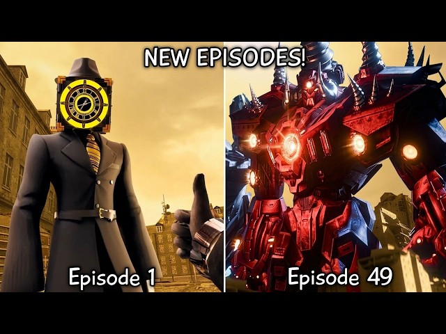 Skibidi Toilet Multiverse 1 - 49 All Episodes (60 FPS REMASTERED) Upgraded TitanFormers 2.0 (Ep. 50)