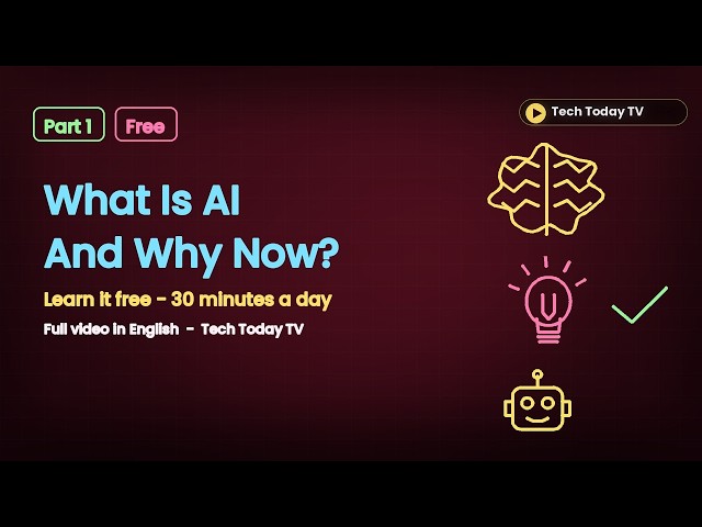 What Is AI And Why Does It Matter? | Learn AI for Beginners English | Episode 1