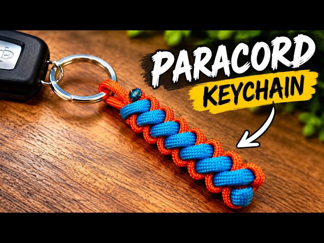 DIY Paracord Keychain | Easy & Stylish Key Decoration