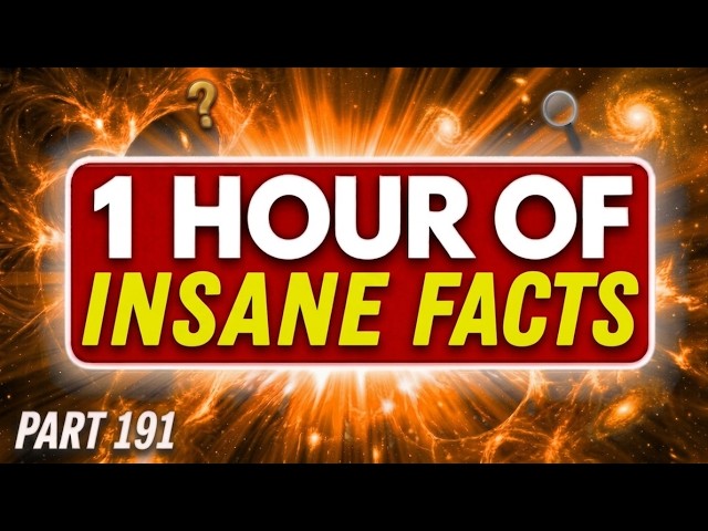 1 HOUR of INSANE INCREDIBLE FACTS You Didn't Know About the World🧠🔥