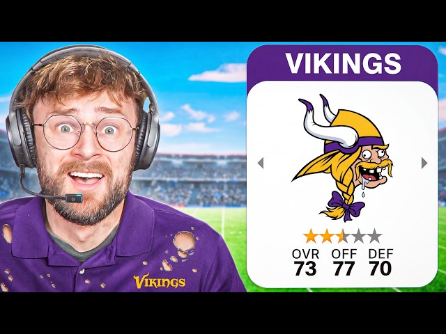 I Had 5 Years to Rebuild the Vikings...
