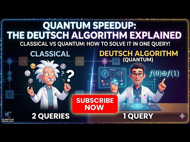 DEUTSCH ALGORITHM ( QUANTUM ALGORITHM )