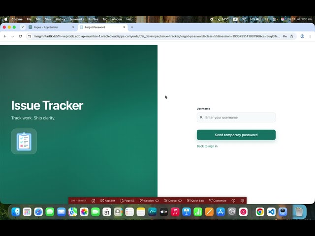 Oracle APEX Issue Tracker Series — Day 1: What We're Building | APEX 26.1