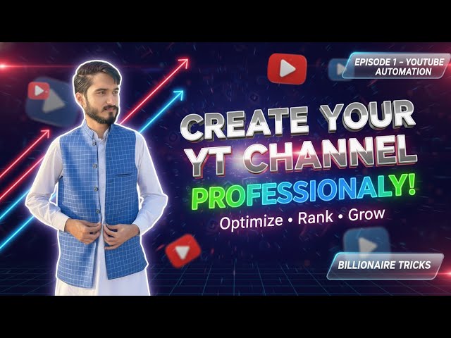 How to Create & Rank Your YouTube Channel Professionally in 2025 | #youtubeseo #youtubegrowth2025