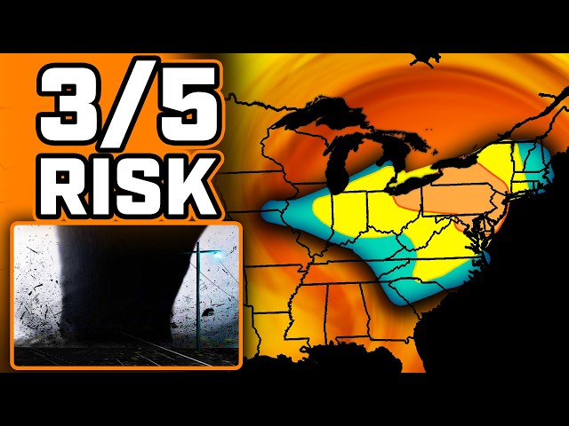 🔴BREAKING: Tornado Warning in Pennsylvania With LIVE Storm Chasers