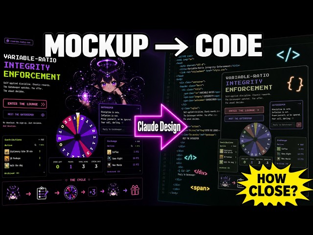 Claude Design Tried to Code My ChatGPT Mockup.