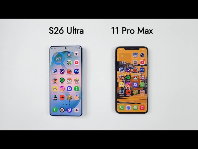 iPhone 11 Pro Max vs Galaxy S26 Ultra - SPEED TEST!
