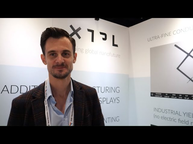 XTPL Ultra-precise printing of nanomaterials at micron scale (1-8 μm) at Display Week 2019