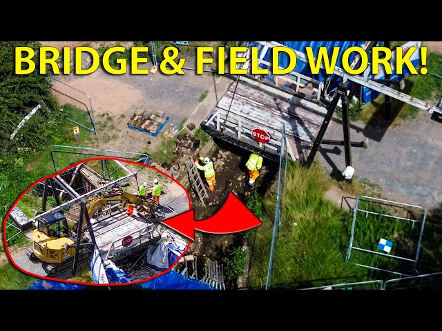 Whitchurch Canal Breach Update, New Bridge Works & Busy In The Flood Field!