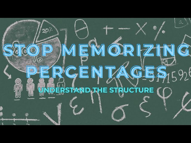 How Percentages REALLY Work — Stop Memorizing Formulas