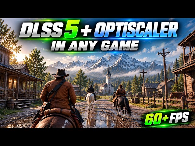 How to Install DLSS 5 + OptiScaler in Any Game | 60+ FPS with DLSS 5