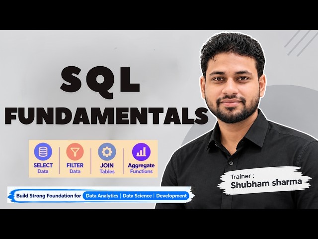 SQL Tutorial for Beginners in Hindi | SQL Fundamentals Step by Step