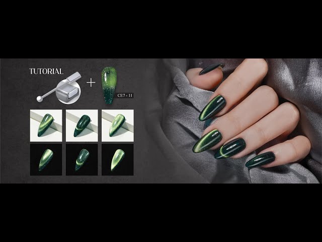 LAVIS Cat Eyes Collection Compilation - Cat Eyes Nail Art Design #cateyes #nailcompilation