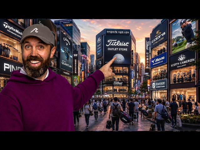 I Found South Korea's CRAZIEST Golf Shops!