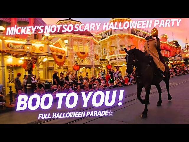 Mickey’s Boo-To-You Halloween Parade 2026 🎃 FULL PARADE | Disney World Magic Kingdom