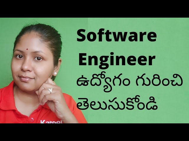What is Software developer Job role. Explained in Telugu
