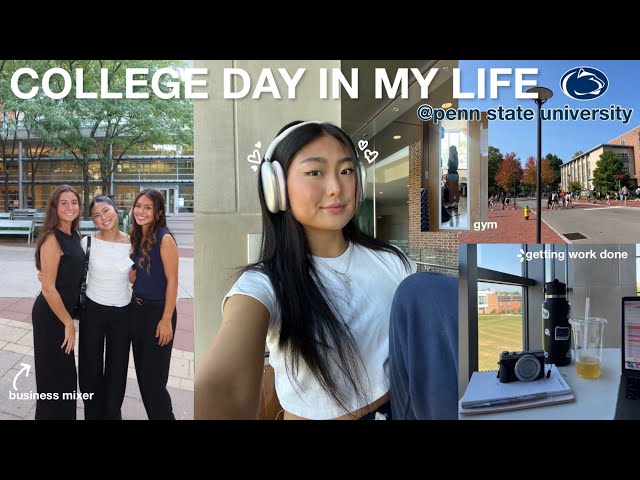 DAY IN MY LIFE as a freshman @PENN STATE // ep. 3