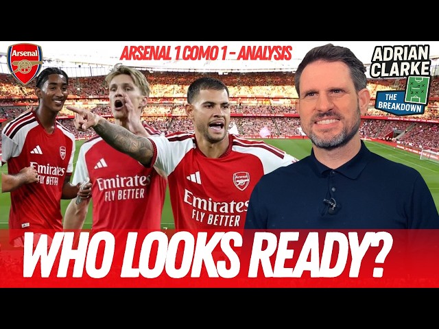 How Odegaard, Salmon & Bruno IMPRESSED! Como Analysis | The Breakdown