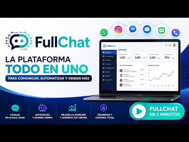 ¿Todavía gestionas tus chats por separado? Descubre cómo FullChat lo cambia todo