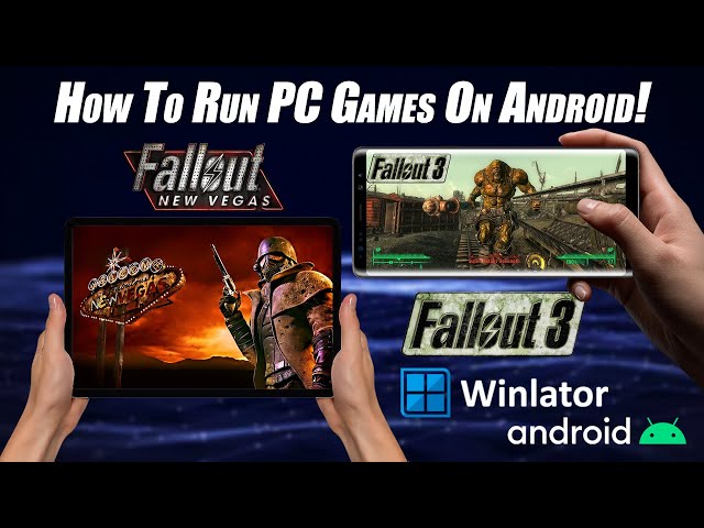 Run PC Games On Android, Fallout 3 & New Vegas Tutorial, Not Cloud Gaming!