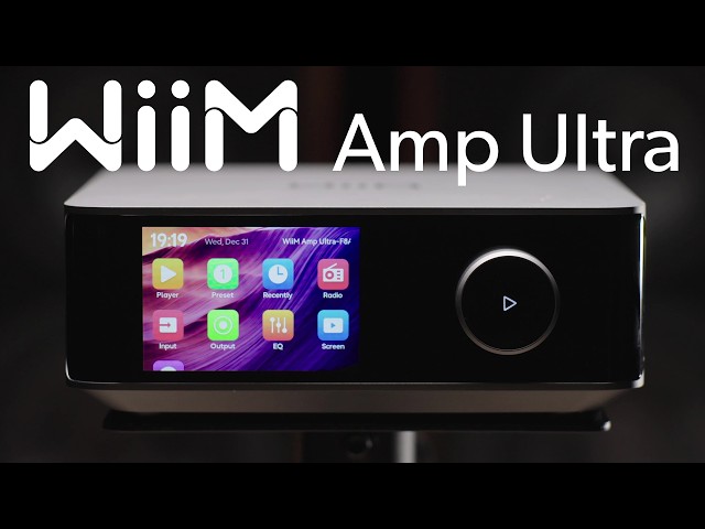 WiiM Amp Ultra streaming amplifier | Crutchfield