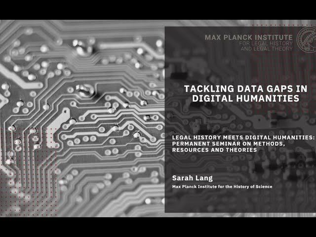 [Ep. 10] Tackling Data Gaps in Digital Humanities