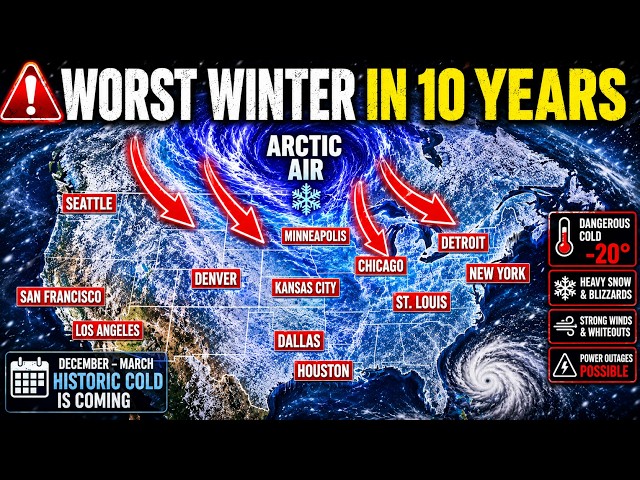 "The Most Dangerous Winter in 10 Years Starts Now — Here's What's Coming"