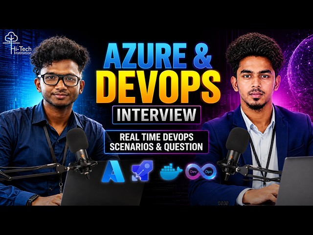 Azure DevOps Interview Questions & Answers 2026 | Real-Time Azure DevOps Scenarios | Mock Interview